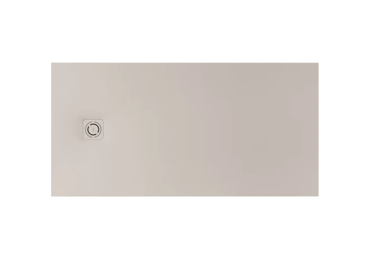 MAGMA brodzik prostokątny Stonex® 1800 x 700 mm, niski syfon w komplecie, osłona w kolorze brodzika, kolor beżowy