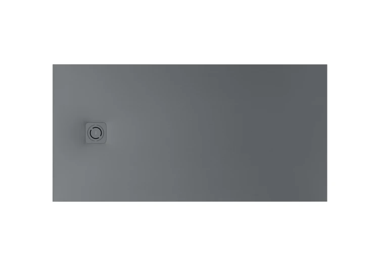 MAGMA brodzik prostokątny Stonex® 1000 x 900 mm, niski syfon w komplecie, osłona w kolorze brodzika, kolor szary łupek