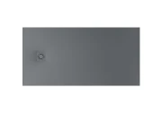 Brodzik prostokątny ROCA MAGMA 150x90cm szary łupek APE015DC38403200