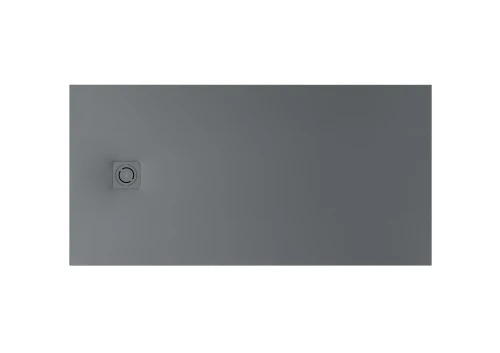 MAGMA brodzik prostokątny Stonex® 1500 x 900 mm, niski syfon w komplecie, osłona w kolorze brodzika, kolor szary łupek