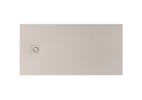 MAGMA brodzik prostokątny Stonex® 1700 x 900 mm, niski syfon w komplecie, osłona w kolorze brodzika, kolor beżowy