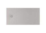 MAGMA brodzik prostokątny Stonex® 2000 x 100 mm, niski syfon w komplecie, osłona w kolorze brodzika, kolor perłowy