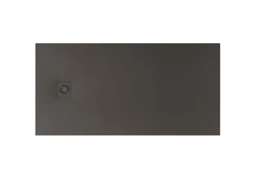 MAGMA brodzik prostokątny Stonex® 2000 x 100 mm, niski syfon w komplecie, osłona w kolorze brodzika, kolor cafe