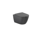 ONA Miska WC podwieszana Rimless Vortex 53 cm CZARNY MAT