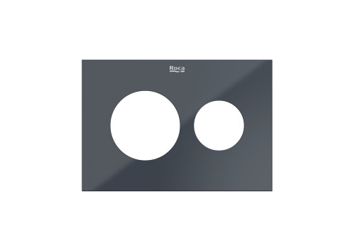 PS3  - panel przycisku antracyt, szkło