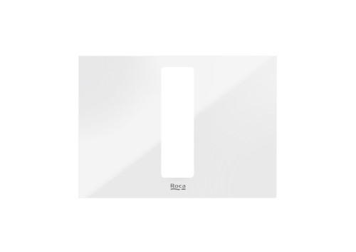 PS4  - panel przycisku biały, szkło