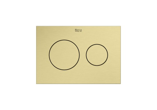 PS3 - przycisk podwójny PVD Brushed Gold