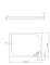 Brodzik prostokątny DEANTE CUBIC 90x100cm biały KTK 045B .png