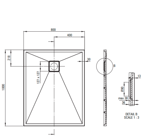 Brodzik prostokątny  DEANTE  CORREO 100x80cm granitowy alabaster KQR A46B.png
