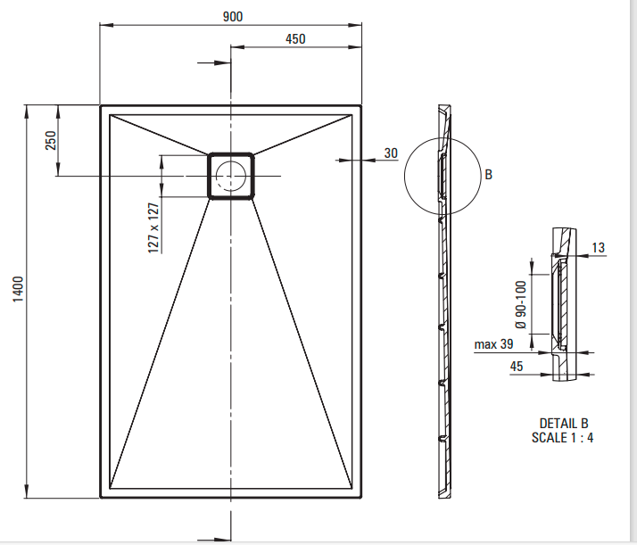 Brodzik prostokątny  DEANTE  CORREO 140x90cm granitowy alabaster KQR A47B.png