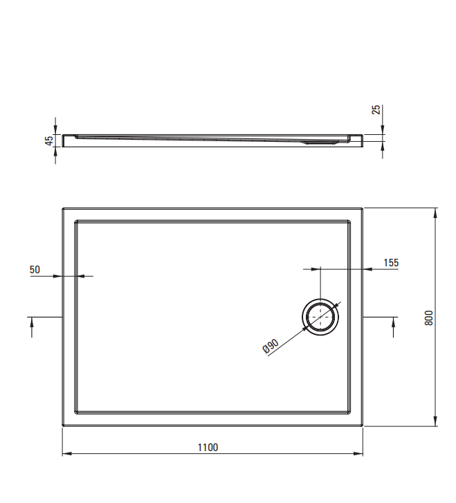 Brodzik prostokątny DEANTE PRIZMA 110x80cm biały KTJ 088B.png