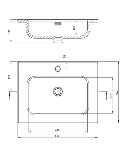 Umywalka wpuszczana DEANTE TUBO 61x46cm biała CTU 6U6W .png