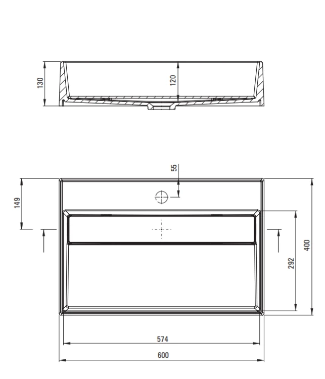 Umywalka nablatowa DEANTE CORREO 60x40cm antracyt metalik CQR TU6M.png