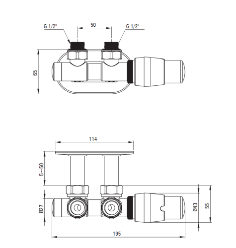 Zawór termostatyczny DEANTE  prawy titanium mat AGI DZP1.png