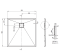 Brodzik kwadratowy DEANTE CORREO 90x90cm granitowy beżowy KQR 541B .png