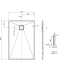 Brodzik prostokątny CORREO 120x80cm granitowy beżowy KQR 544B .png