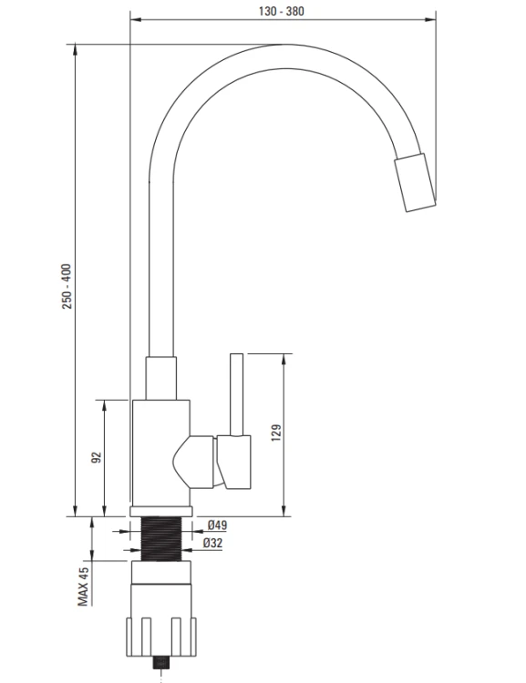 Bateria kuchenna DEANTE LUNO stal szczotkowana beż BOC 5720 .png