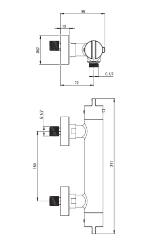 Bateria prysznicowa DEANTE THERM termostatyczna brąz szczotkowany BCH C4BT.png