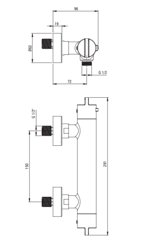 Bateria prysznicowa DEANTE THERM termostatyczna złoty szczotkowany BCH R4BT.png