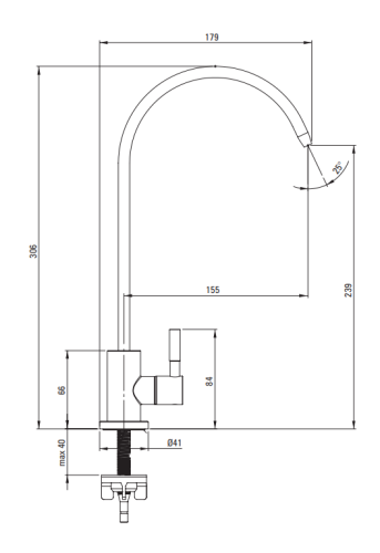 Wylewka do wody filtrowanej DEANTE stal szczotkowana BEZ F62F .png