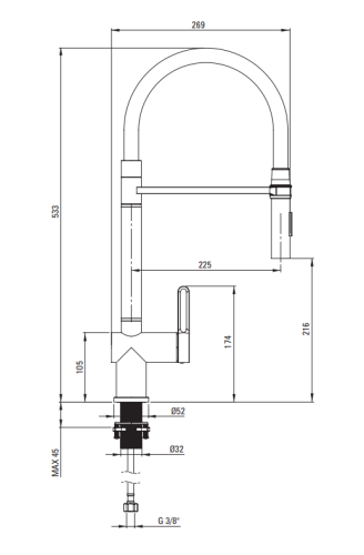 Bateria kuchenna DEANTE MAGNETIC stal szczotkowana BRM F72M .png