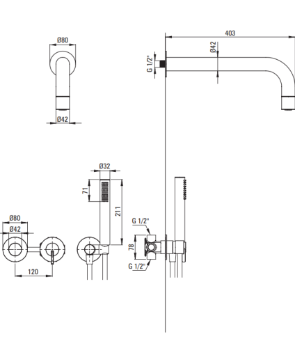 Komplet prysznicowy DEANTE SILIA podtynkowy brąz szczotkowany NQS C0XK.png