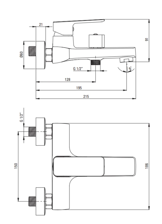 Bateria wannowa DEANTE MARO nero BLO N10M .png