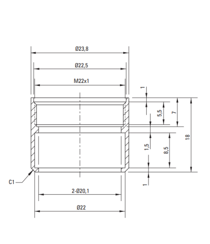 Aerator DEANTE do baterii zlewozmywakowych czarny XDCN4PLZ0.png