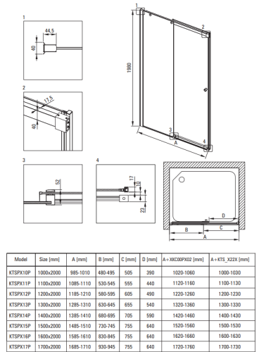 Kabina prostokątna KERRIA 100x80cm nero KKNNP10S08 .png