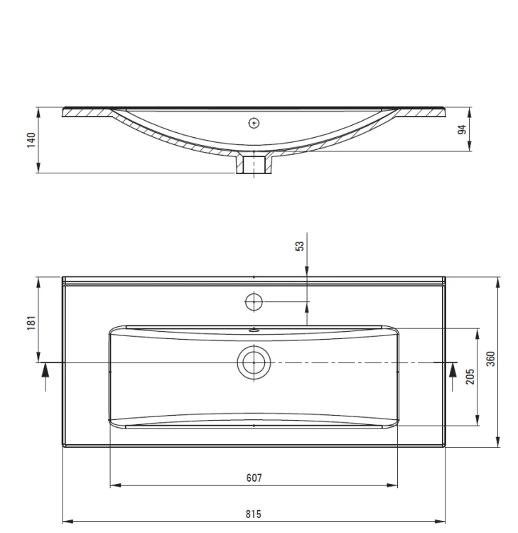 Umywalka wpuszczana DEANTE  TUBO 81x36cm biała CTU 638M .png