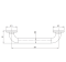 Uchwyt ścienny DEANTE LEHNEN CONCEPT PRO 30cm stal polerowana  NIL 041A.png