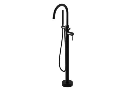 Bateria wannowa KOHLMAN ROXIN BLACK wolnostojąca czarny mat QF1165RB
