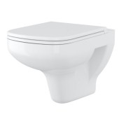 Miska wisząca CERSANIT COLOUR CleanOn, biała K103-024