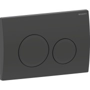 Przycisk spłukujący GEBERIT DELTA 20 czarny mat 115.127.14.1