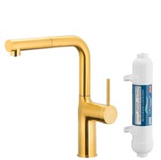 Bateria kuchenna KFA DUERO PURE MOVE z filtrem brushed gold 6623-422-31