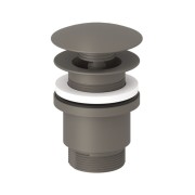 Korek umywalkowy KLUDI clik clack szary mat 10426O1-00