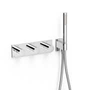 Bateria termostatyczna TRES B-SYSTEM podtynkowa 3-drożna chrom 30735301