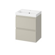 Umywalka z szafką 50x35cm CERSANIT MODUO kaszmir S801-593