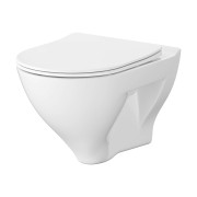 Miska wisząca CERSANIT MILLE z deską wolnoopadającą biała S4042-002