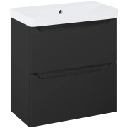 Szafka z umywalką ELITA HELO 60x65cm black matt RE020600207160