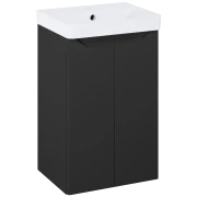 Szafka z umywalką ELITA HELO 40x65cm black matt RE020400207160