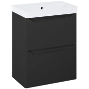 Szafka z umywalką ELITA HELO 50x65cm black matt RE020500207160