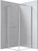 Kabina kwadratowa DEANTE BLUR 90cm chrom KQB 0099P