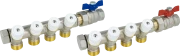 Zestaw podstawowy rozdzielacza AFRISO ADM 204 G3/4" 4 punkty poboru 2220400