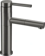 Bateria umywalkowa DEANTE ORA z wyciąganą wylewką titanium BGE D22M