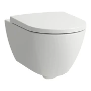 Miska wisząca LAUFEN PRO X 54x36cm Silent Flush Rimless z deską wolnoopadającą biała H8668600000001