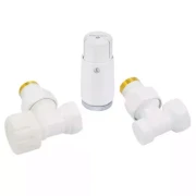 Zestaw termostatyczny SCHLOSSER STANDARD MINI kątowy czarny mat 602200056.RAL90051