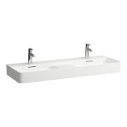 Umywalka ścienna LAUFEN VAL podwójna 120x42cm H8142820001041