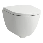 Miska wisząca LAUFEN PRO X 49x36cm Silent Flush rimless z deską wolnoopadającą biała H8668630000001
