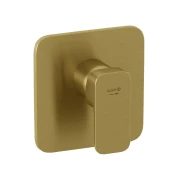 Bateria prysznicowa KLUDI RENON podtynkowa złoty szczotkowany 42755N075
